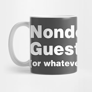 Nondescript Guest Mug